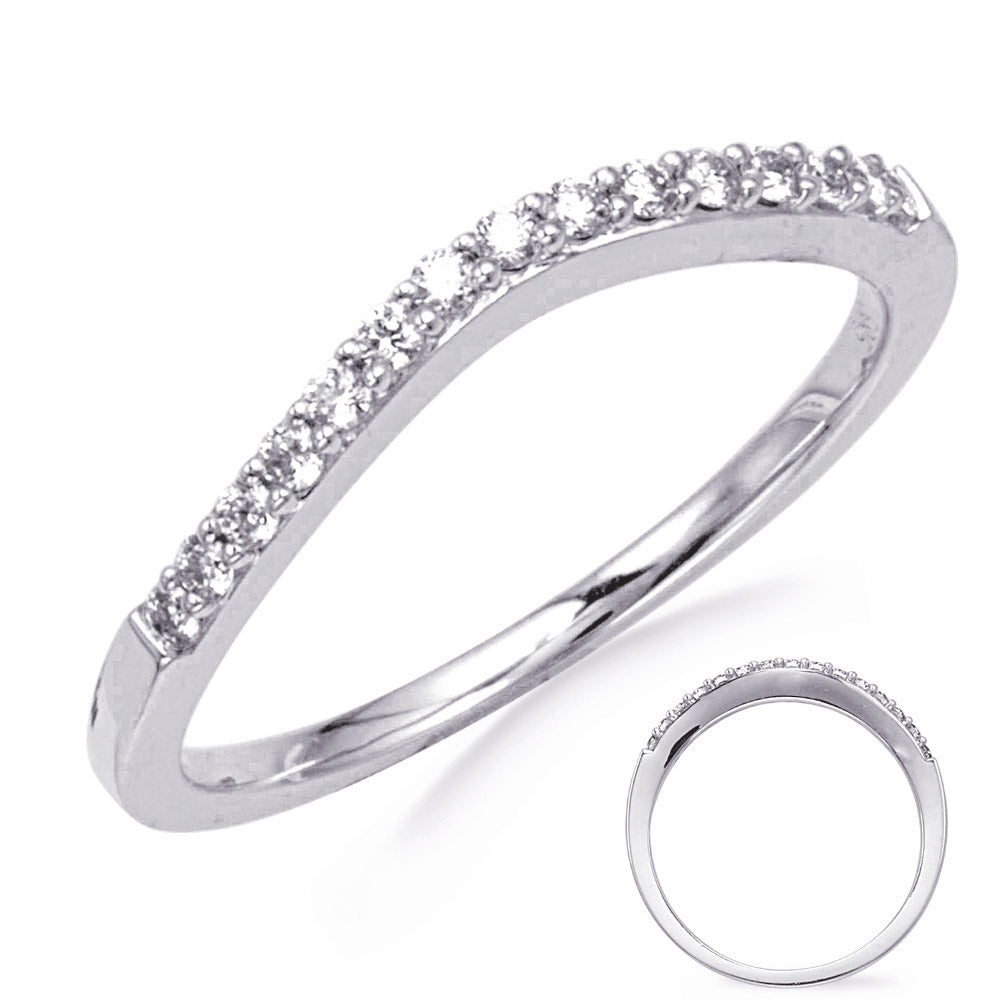 White Gold Matching Band