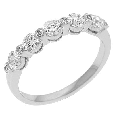 White Gold Diamond Band