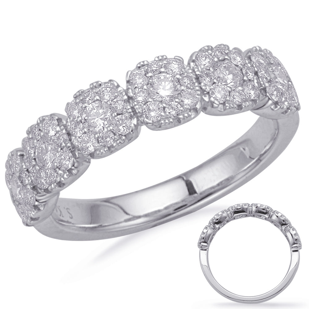 White Gold Diamond Fashion Ring