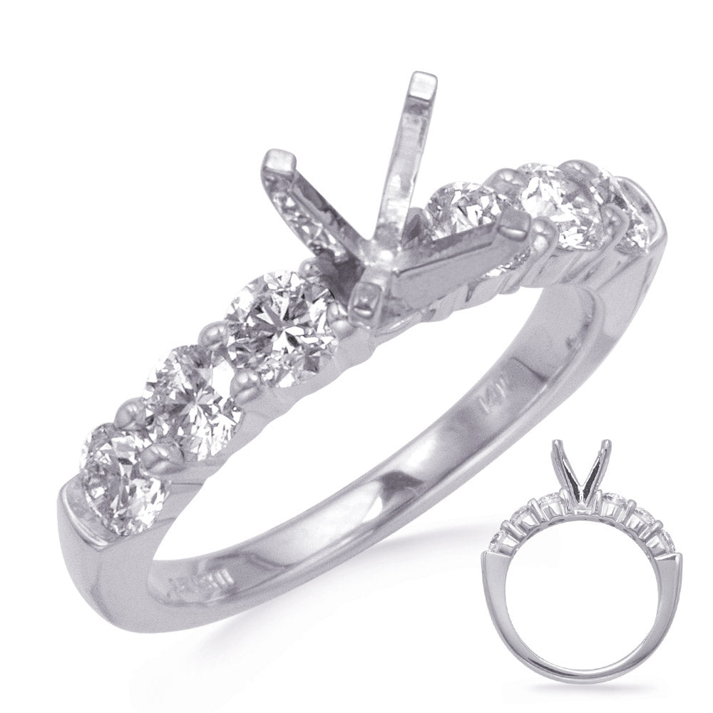 White Gold Engagement Ring