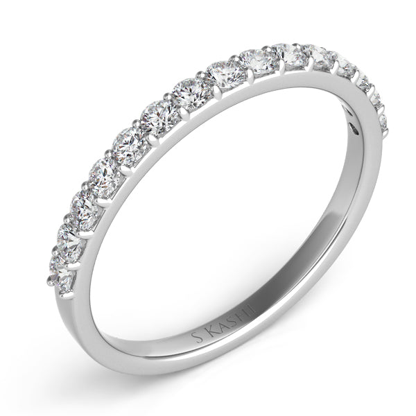 White Gold Matching Band