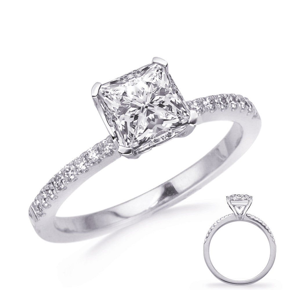 White Gold Engagement Ring