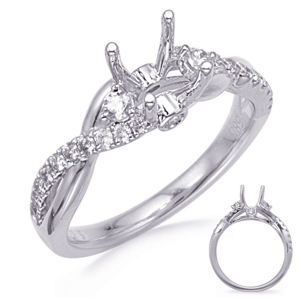 White Gold Engagement Ring