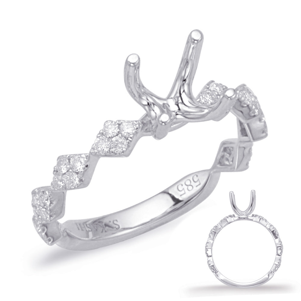 White Gold Engagement Ring