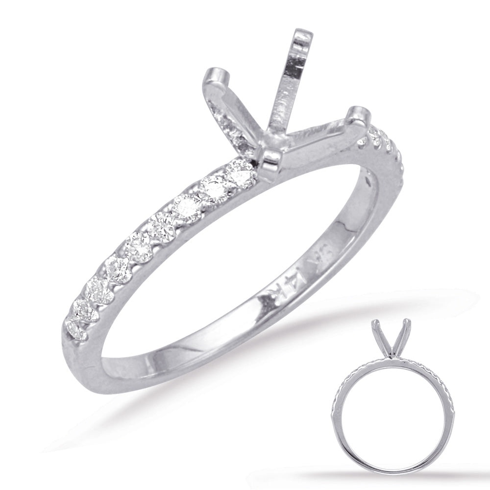White Gold Engagement Ring