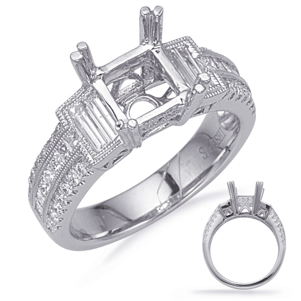 White Gold Engagement Ring