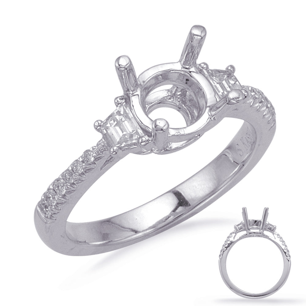 White Gold Engagement Ring