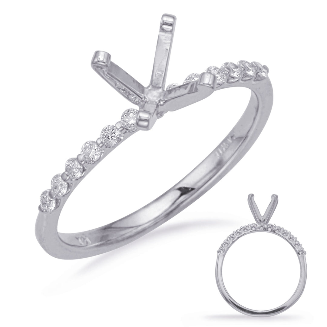 White Gold Engagement Ring