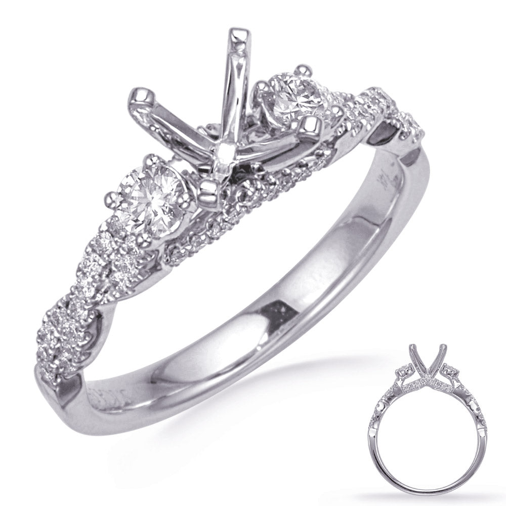 White Gold Engagement Ring