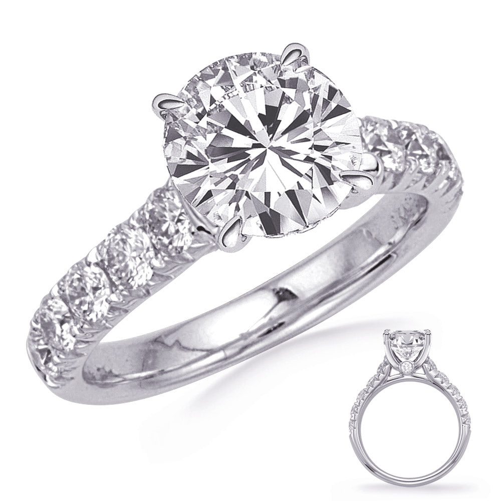 White Gold Engagement Ring