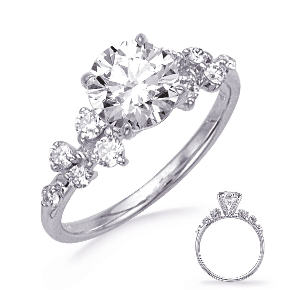 White Gold Engagement Ring