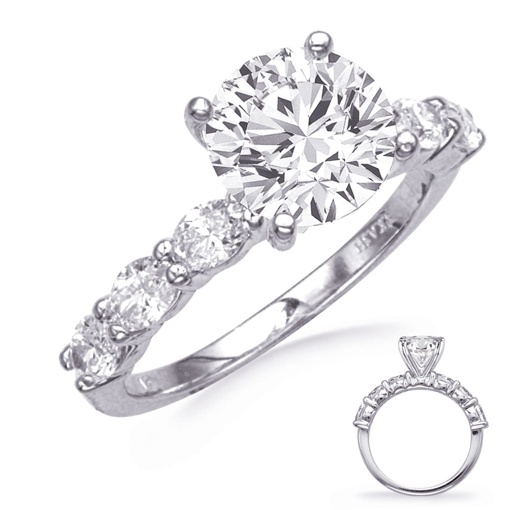 White Gold Engagement Ring
