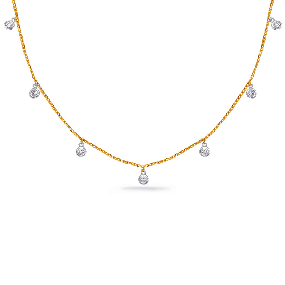 White & Yellow Gold Diamonds By The Yard