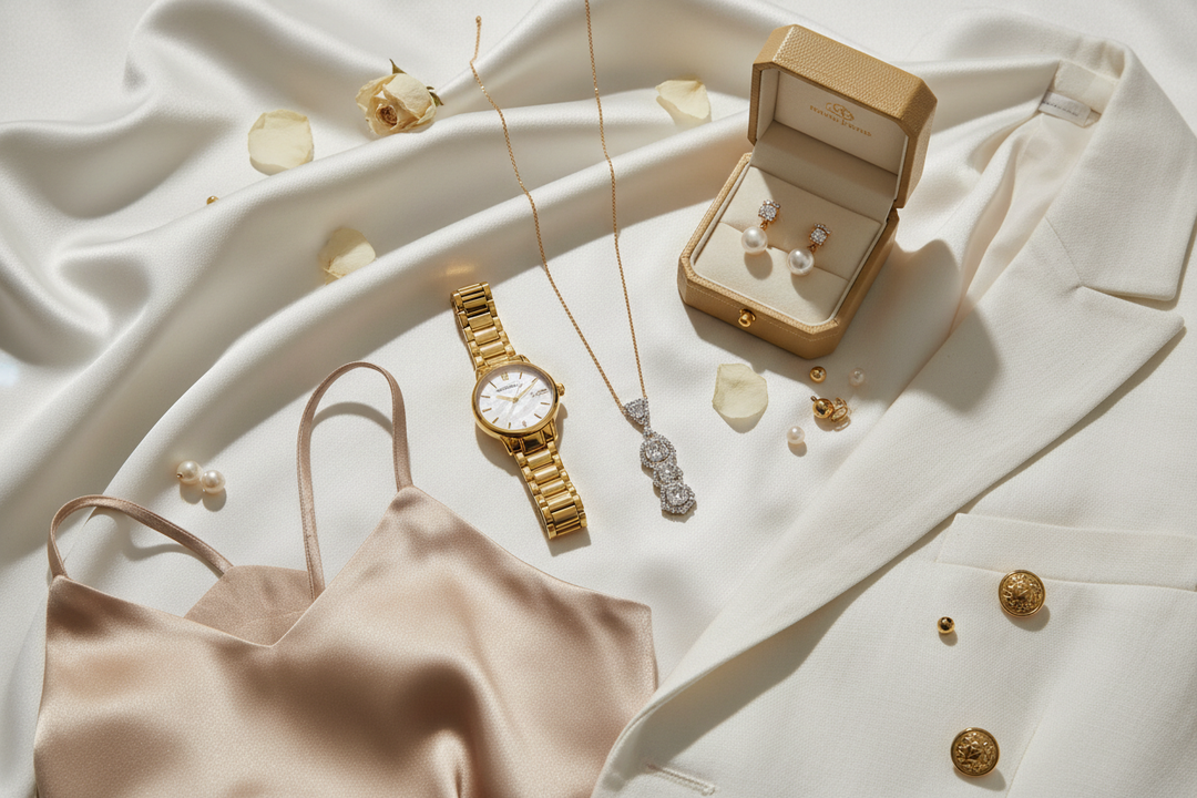 Elegant Watch and Necklace Gifts for Valentine's Day