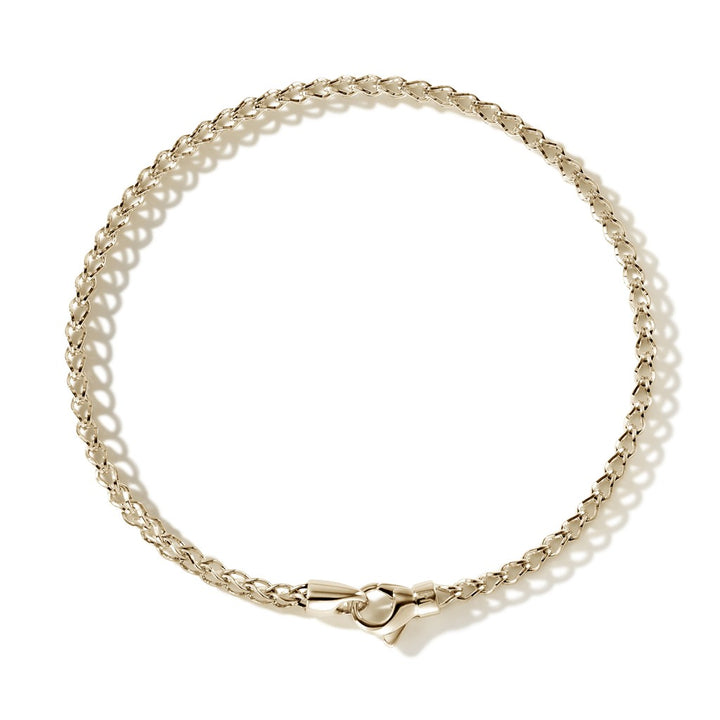 Surf Bracelet, Gold, 2.3MM
