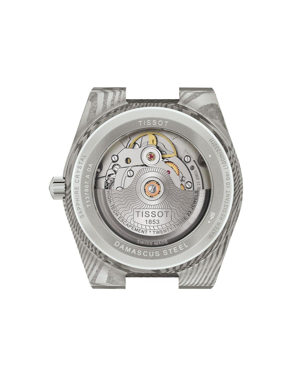 Tissot PRX Damascus Steel 38mm