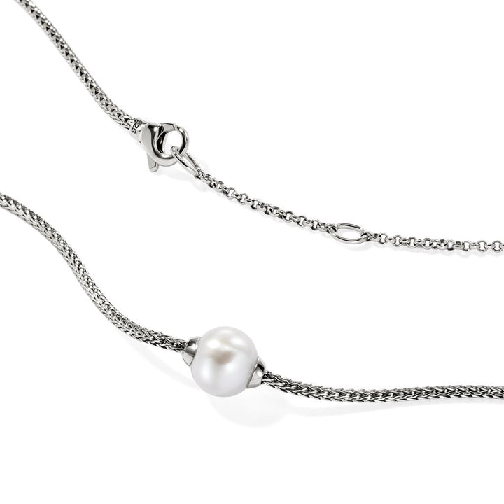 JH Essential Pearl Necklace, Sterling Silver, 1.8MM