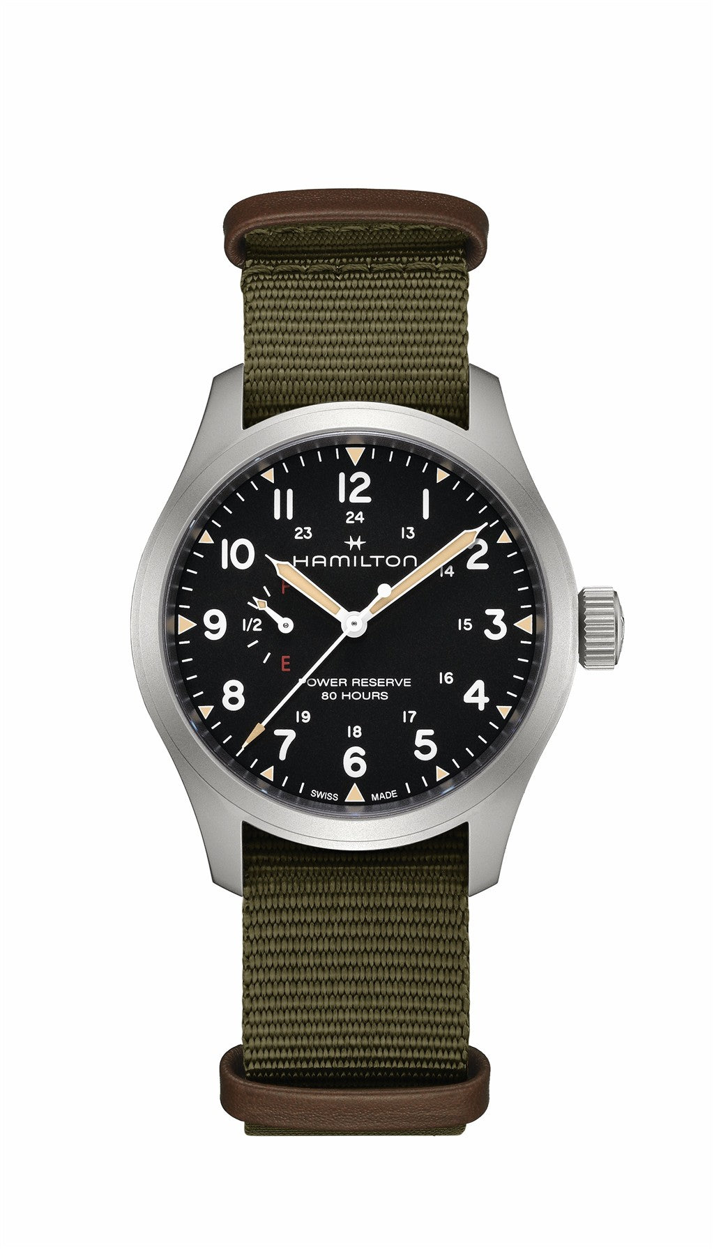 Khaki Field Mechanical Power Reserve 40 mm