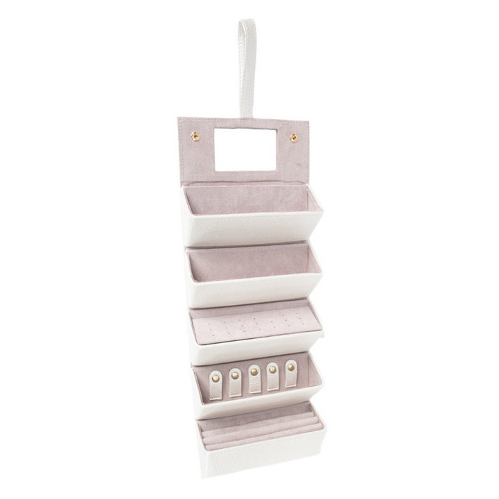 Leah Pearl White 5 Eyewear & Jewelry Case