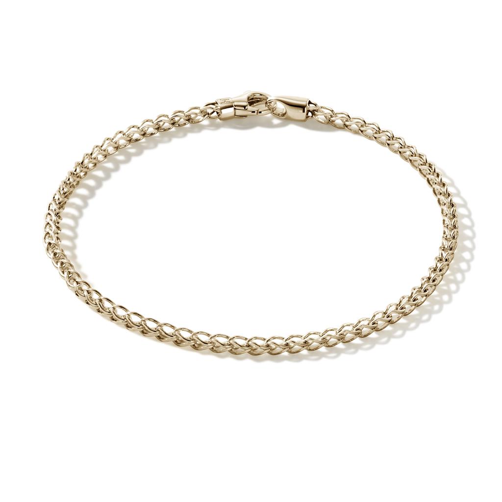 Surf Bracelet, Gold, 2.3MM