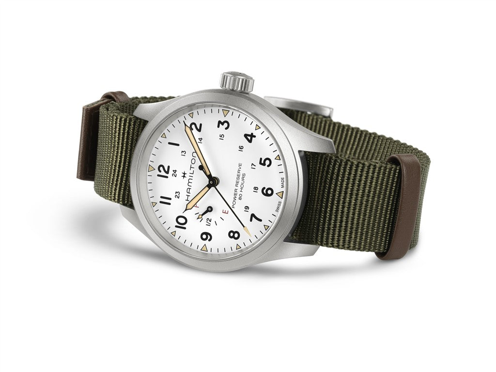 Khaki Field Mechanical Power Reserve 40 mm