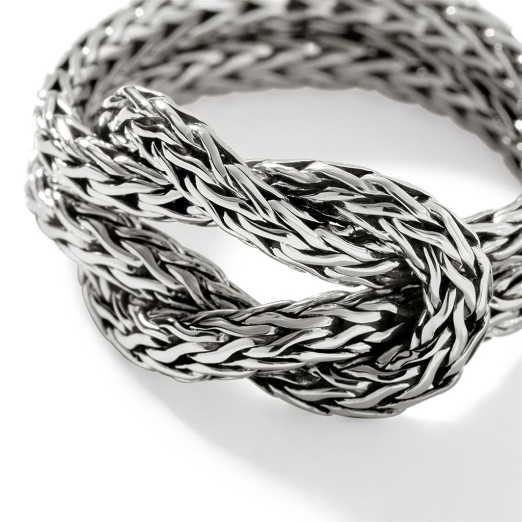 Love Knot Ring, Sterling Silver, 2.5MM