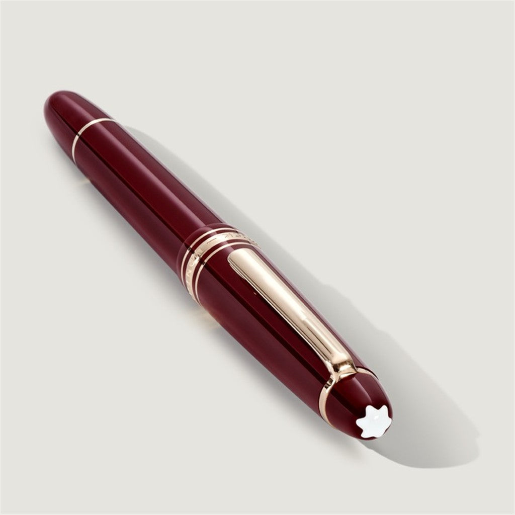 Meisterstück Burgundy Red Fountain Pen