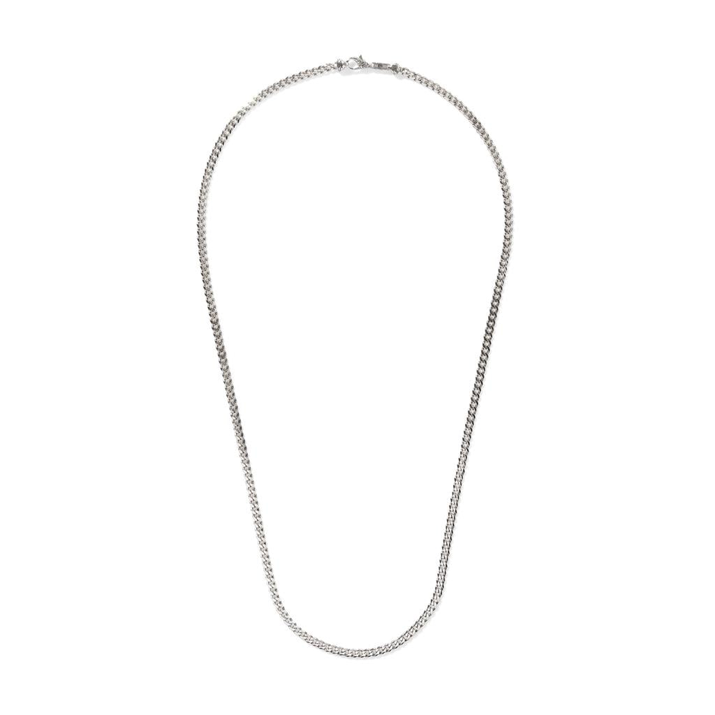Curb Chain Necklace, Sterling Silver, 3.9MM