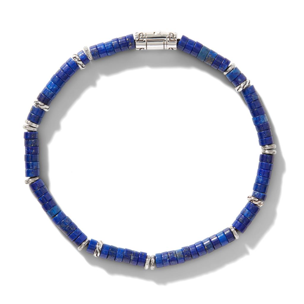 Heishi Bracelet, Sterling Silver