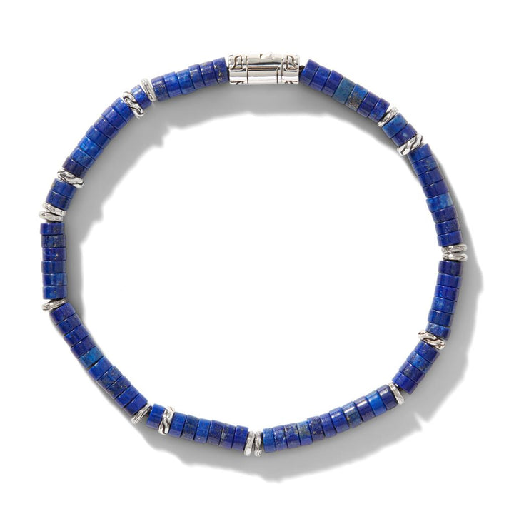 Heishi Bracelet, Sterling Silver