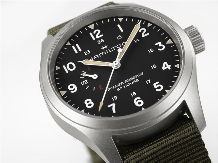 Khaki Field Mechanical Power Reserve 40 mm