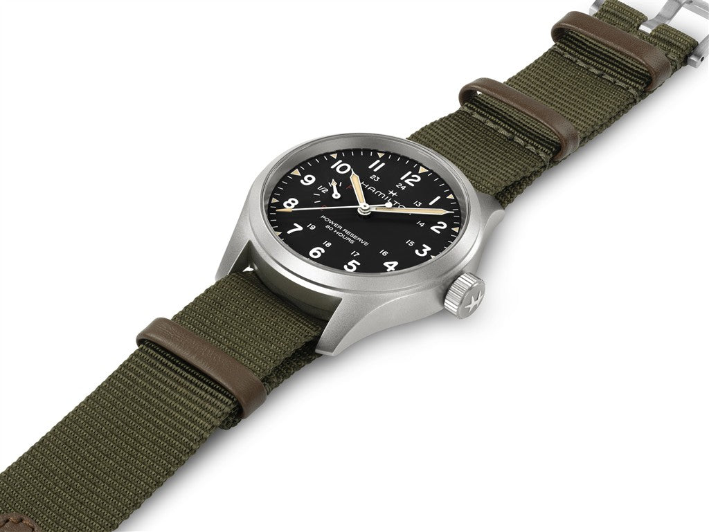 Khaki Field Mechanical Power Reserve 40 mm