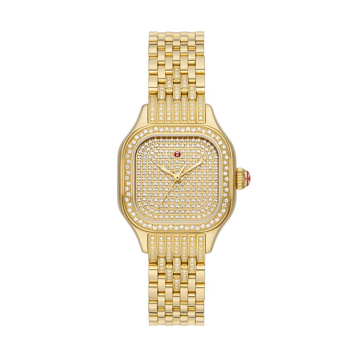 Limited Edition Meggie 18K Gold-Plated Diamond Watch