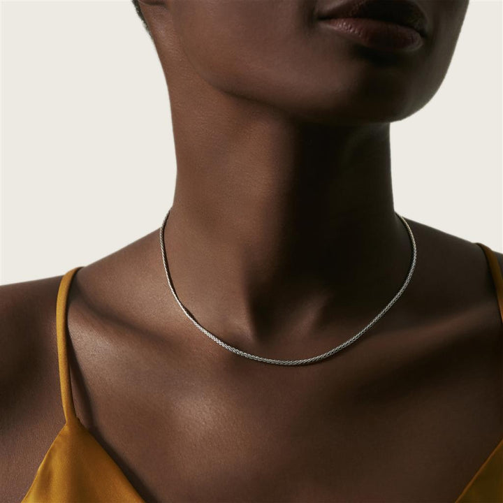 Icon Necklace, Sterling Silver, 2.5MM