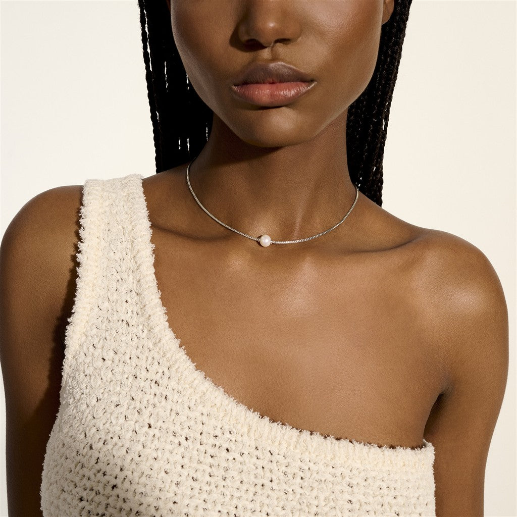 JH Essential Pearl Necklace, Sterling Silver, 1.8MM