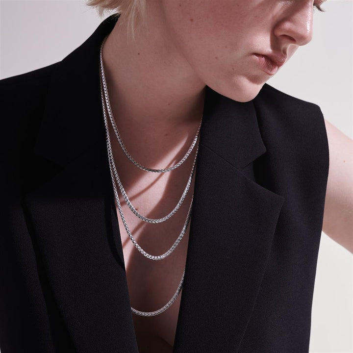 Icon Necklace, Sterling Silver, 3.5MM