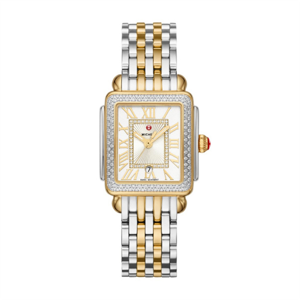 Deco Madison Mid Two-Tone Diamond Watch