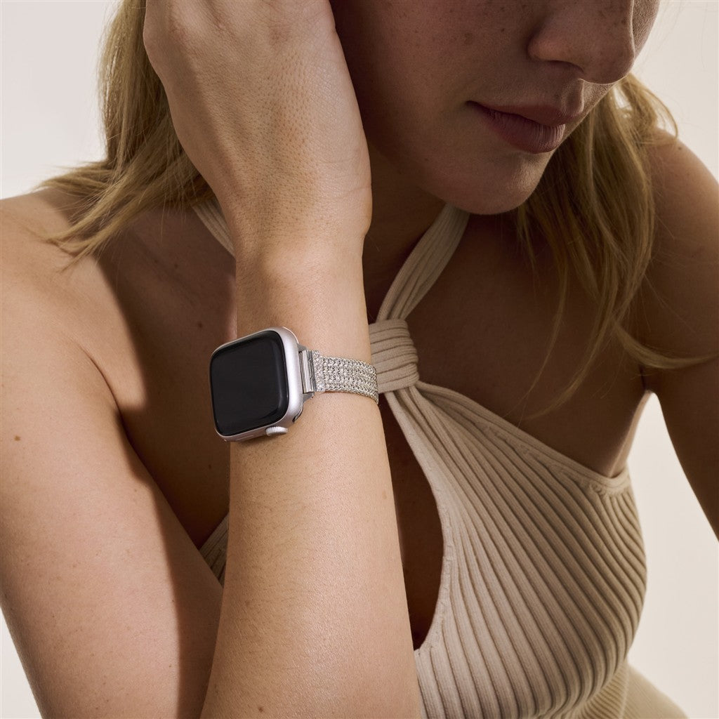 Smart Watch Strap, Sterling Silver, 12MM