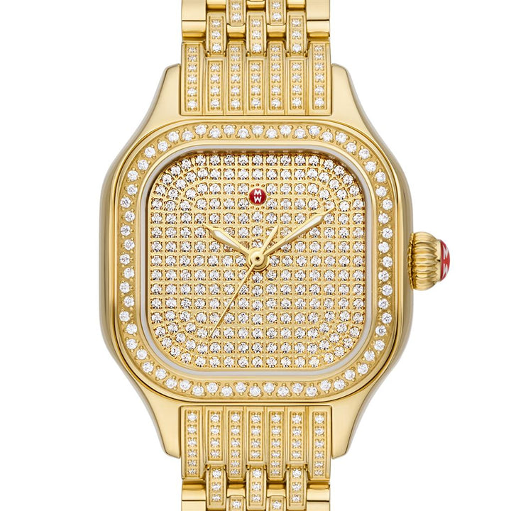 Limited Edition Meggie 18K Gold-Plated Diamond Watch