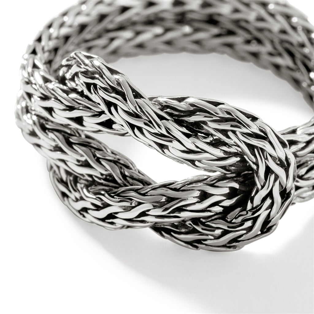 Love Knot Ring, Sterling Silver, 2.5MM