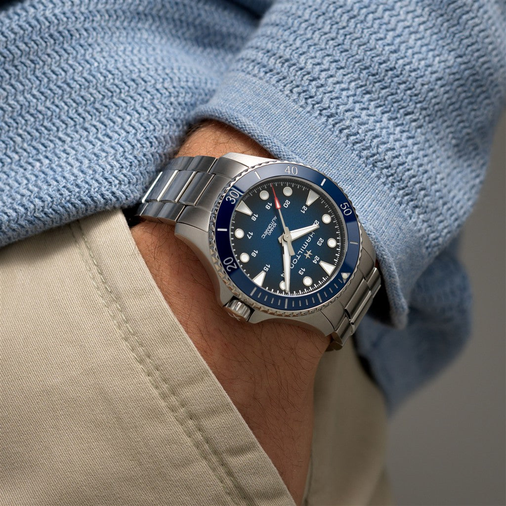 Khaki Navy Scuba Auto - 43mm
