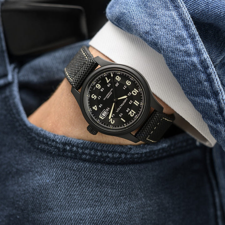 Khaki Field Titanium Auto - 42mm