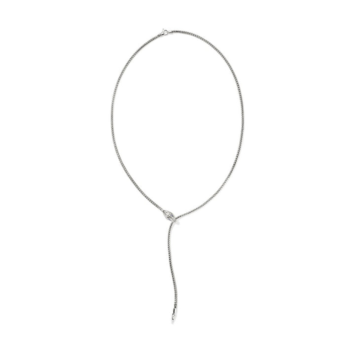 Naga Lariat, Sterling Silver, 2.5MM