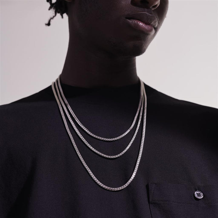 Icon Necklace, Sterling Silver, 3.5MM