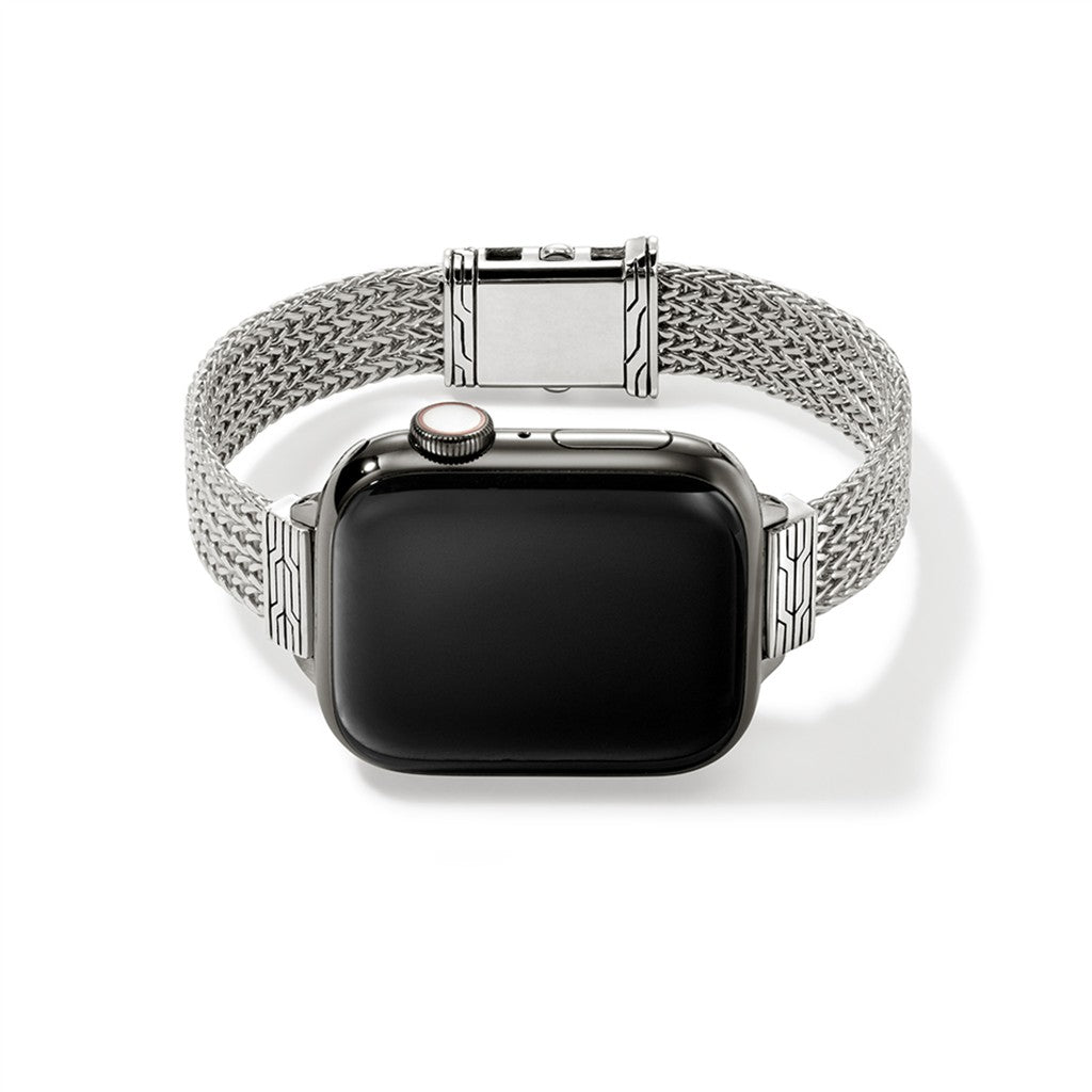 Smart Watch Strap, Sterling Silver, 12MM