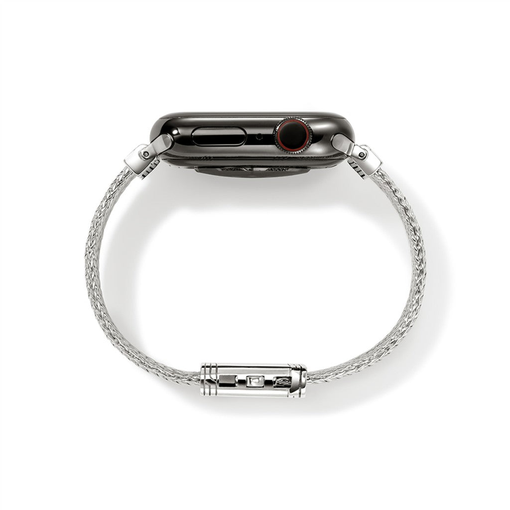 Smart Watch Strap, Sterling Silver, 18MM