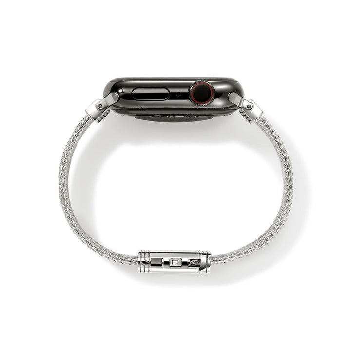 Smart Watch Strap, Sterling Silver, 18MM