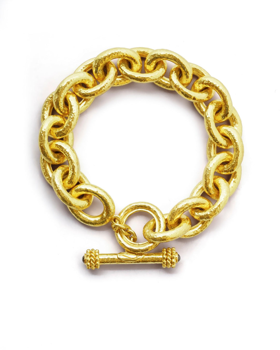 Heavy oval link.