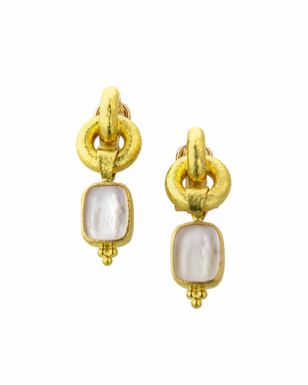 Crystal Venetian glass intaglio 'God and Pillar' Cheerio.