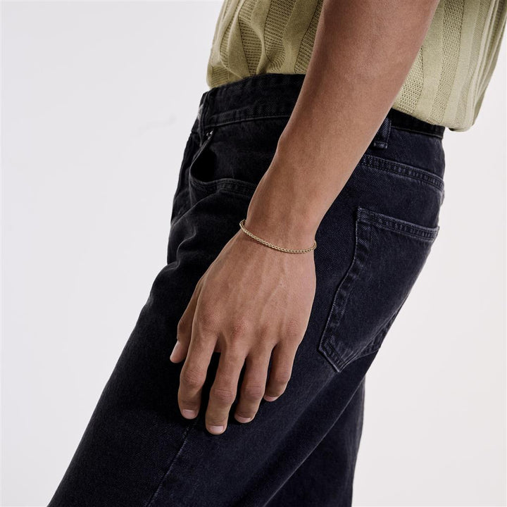 Surf Bracelet, Gold, 2.3MM